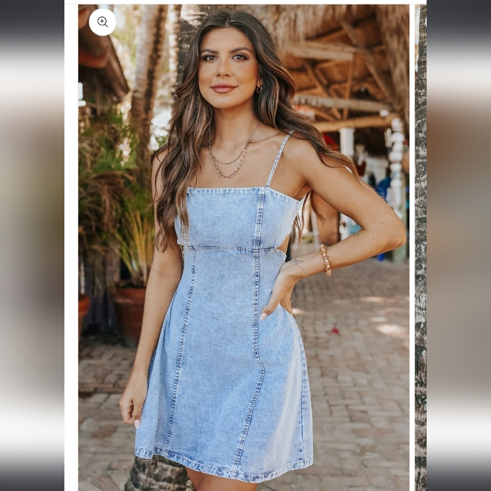 Boutique Denim Dress